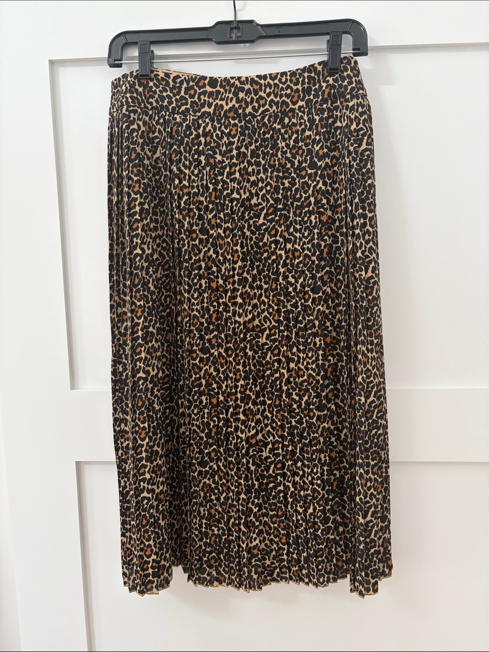 J. Crew Leopard Print Midi Skirt - size 4